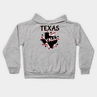 Texas State Y'all Kids Hoodie